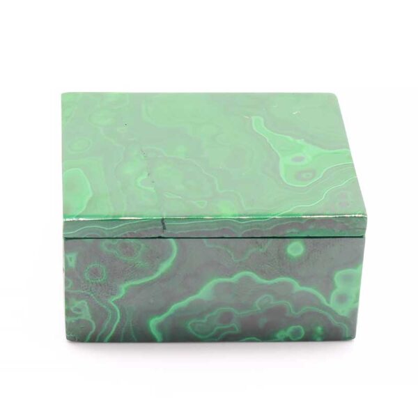 Polished Malachite box