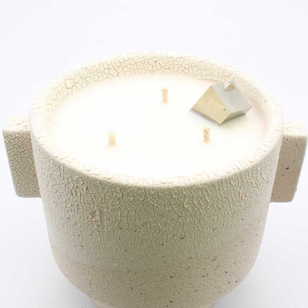 Pyrite Crystal Candle