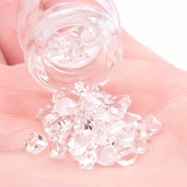 ﻿Tiny Herkimer Diamonds