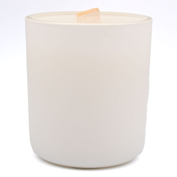 Pink Calcite candle