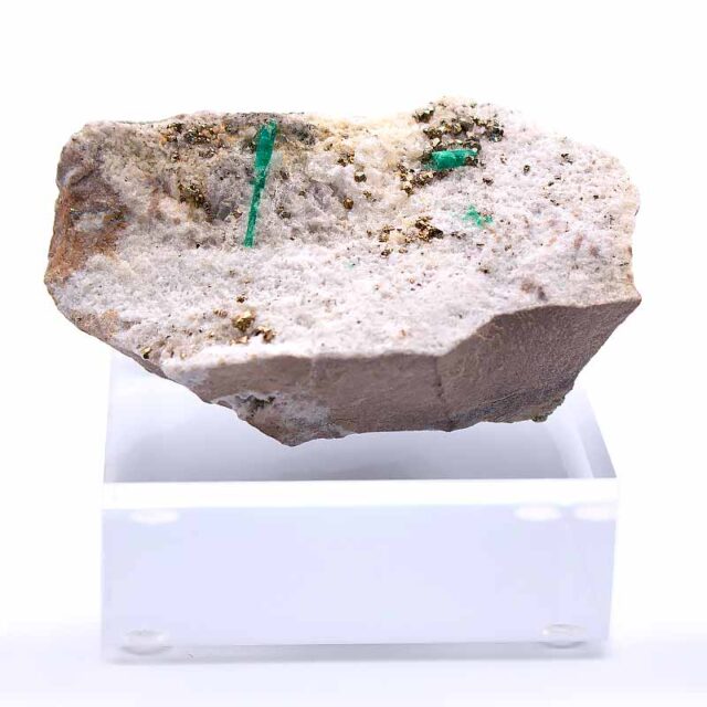 Emerald and pyrite Specimen
