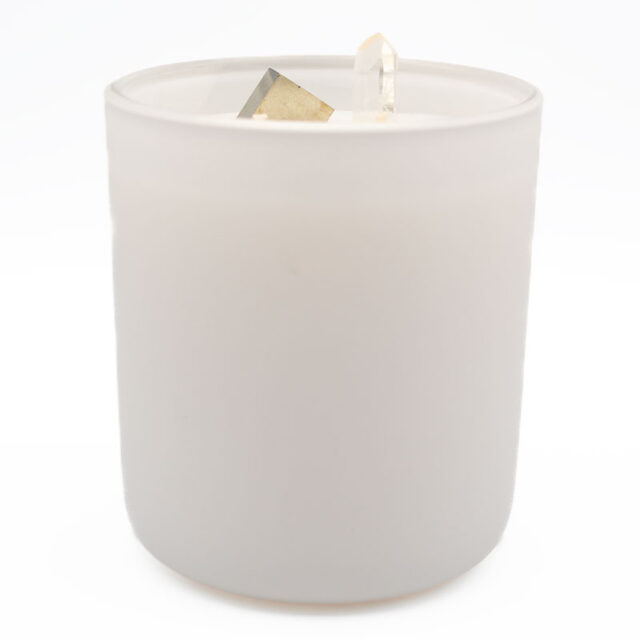 pyrite candle